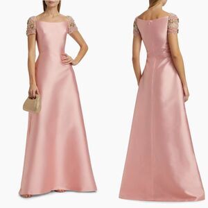 Reem Acra Pink Maxi Dress